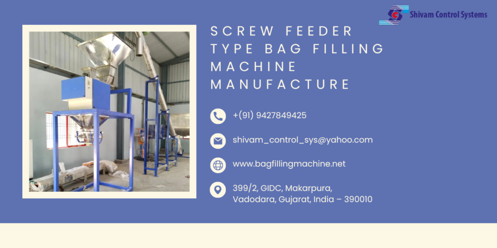 Screw Feeder Type Bag Filling Machine Manufacturer