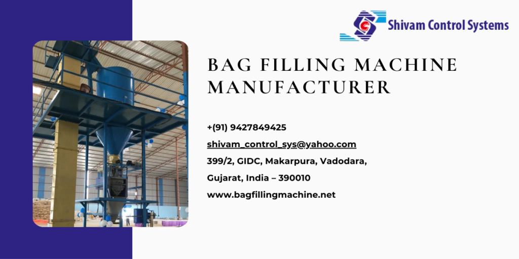 Bag filling Machine Manufacturer